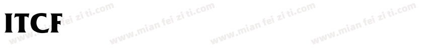 ITC Friz Quadrata Bo字体转换